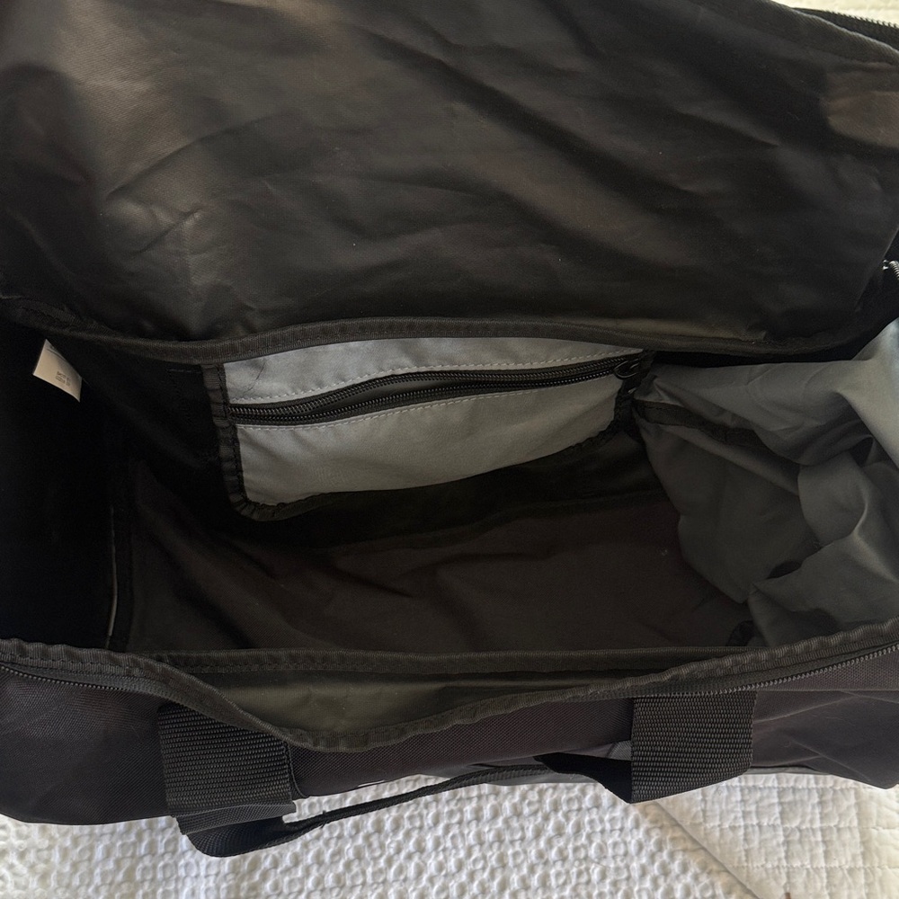 Nike Black and White Duffel Bag - Picture 2 of 3